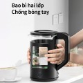 Ấm siêu tốc thủy tinh dung tích 2L đun sôi nhanh, tự ngắt khi sôi BA1353