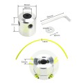 Đầu cắt cỏ bằng hợp kim nhôm, dùng dây nhựa làm lưỡi cắt cỏ BA982, Đầu gắn cước