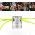 Đầu cắt cỏ bằng hợp kim nhôm, dùng dây nhựa làm lưỡi cắt cỏ BA982, Đầu gắn cước