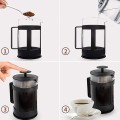 Bình pha cà phê thuỷ tinh kiểu Pháp 350ml ​French press tiện dụng BA983