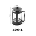 Bình pha cà phê thuỷ tinh kiểu Pháp 350ml ​French press tiện dụng BA983