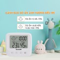 Nhiệt kế phòng điện tử Bamboo Life ẩm kế 3 trong 1 tiện lợi BA992