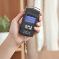 Cân mini cầm tay 50kg thiết kế nhỏ gọn, màn hình LCD hiển thị rõ nét BA987