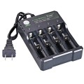 Bộ sạc pin 4 viên tự ngắt thông minh, phù hợp với nhiều loại pin BA988
