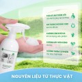 Xịt vệ sinh tủ lạnh diệt khuẩn chiết xuất nano bạc khử mùi hiệu quả BA978