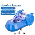 Bẫy gián cửa sập thông minh, không dùng hoá chất an toàn cho trẻ nhỏ BA1001, Bản mới 2024 + Tặng 3 gói mồi