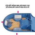 Bẫy gián cửa sập thông minh, không dùng hoá chất an toàn cho trẻ nhỏ BA1001, Bản mới 2024 + Tặng 3 gói mồi