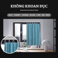 Thanh treo rèm dán tường chịu lực không cần khoan tiện lợi BA998, Loại 1m
