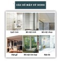 Thanh treo rèm dán tường chịu lực không cần khoan tiện lợi BA998, Loại 1m