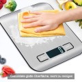 Cân thực phẩm điện tử màn hình cảm ứng bằng thép không gỉ BA1019