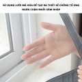 Lưới màn hình cửa sổ chống muỗi, chống côn trùng kèm Velcro BA997, 100 x 120cm