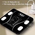 Cân sức khoẻ điện tử sạc USB có kết nối bluetooth phân tích chỉ số cơ thể BA1004