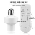 Đui đèn điều khiển từ xa thông minh phù hợp nhiều loại đèn BA1013, Mẫu chỉ tắt bật