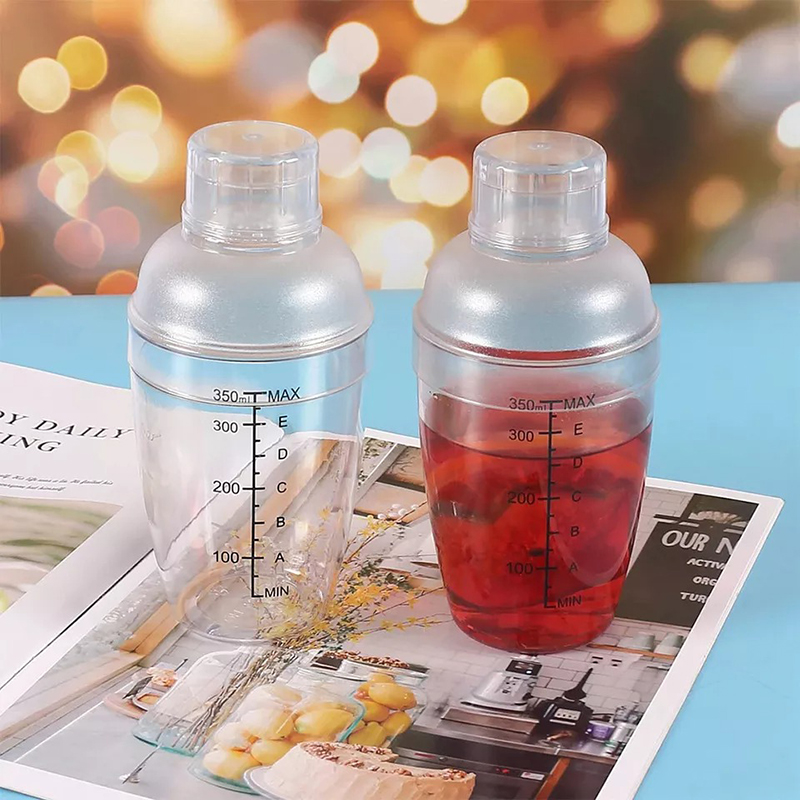 Bình Shaker pha chế nhựa nhám cao cấp BA958