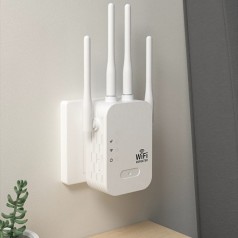 Bộ kích sóng wifi phiên bản 4 râu sóng mạnh tốc độ 300mbps BA973