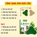 Combo 12 miếng dán ngải cứu đa năng trị đau mỏi cổ, vai, gáy BA1007
