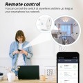 Ổ cắm wifi thông minh điều khiển từ xa qua app và giọng nói tiện lợi BA1056