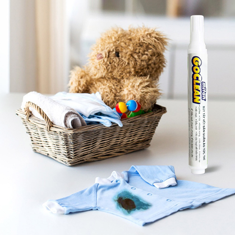 Bút tẩy vết bẩn quần áo Goclean 10ml không cần giặt, làm sạch nhanh BA1047