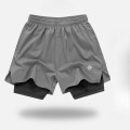 Quần đùi short ngắn thể thao cho nam chuyên dùng chạy bộ, tập gym, bơi BA1055, Màu xanh đen