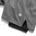 Quần đùi short ngắn thể thao cho nam chuyên dùng chạy bộ, tập gym, bơi BA1055, Màu xanh đen