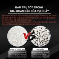 Chuông báo cháy tự động cảm biến khói không dây dùng pin độ nhạy cao BA1068, Pin 1 năm