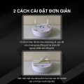 Chuông báo cháy tự động cảm biến khói không dây dùng pin độ nhạy cao BA1068, Pin 1 năm