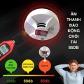 Chuông báo cháy tự động cảm biến khói không dây dùng pin độ nhạy cao BA1068, Pin 1 năm