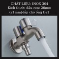 Vòi nước 2 đầu ra chất liệu cao cấp BA1064