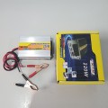 Thiết bị chuyển đổi nguồn điện từ 12V sáng 220V tích hợp cổng USB BA1080