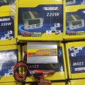 Thiết bị chuyển đổi nguồn điện từ 12V sáng 220V tích hợp cổng USB BA1080