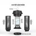 Đèn bắt muỗi có đèn led ánh sáng tím thu hút côn trùng BA1078