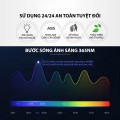 Đèn bắt muỗi có đèn led ánh sáng tím thu hút côn trùng BA1078