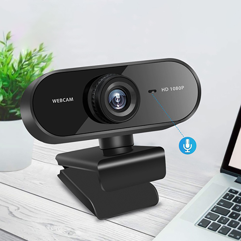 Webcam 2K livestream kèm mic cho pc, laptop tiện lợi