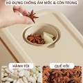 Thùng đựng gạo thông minh, tự động lấy gạo BA1091, Loại 5kg
