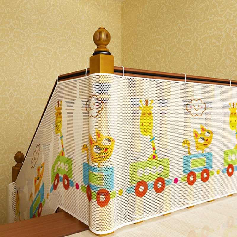 Lưới chắn cầu thang chất liệu bền bỉ, an toàn cho bé tại nhà BA1092