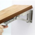 Bản lề gấp treo tường thông minh chịu lực 60kg BA1085, Bộ 2 cái dài 20cm 