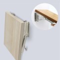 Bản lề gấp treo tường thông minh chịu lực 60kg BA1085, Bộ 2 cái dài 20cm 