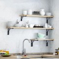 Bản lề gấp treo tường thông minh chịu lực 60kg BA1085, Bộ 2 cái dài 20cm 
