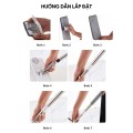 Cây lau nhà tự vắt mopscratch xoay 360 độ cao cấp BA1086