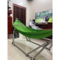 Võng xếp gọn sơn tĩnh điện, khung dày kèm lưới chắc chắn BA1107