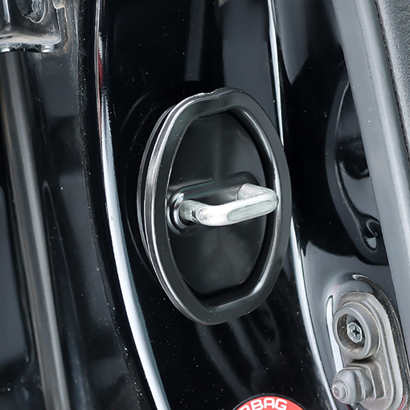 Combo 4 tấm khoá cửa giảm chấn âm thanh cho xe hơi