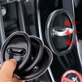 Combo 4 tấm khoá cửa giảm chấn âm thanh cho xe hơi , Màu đen 