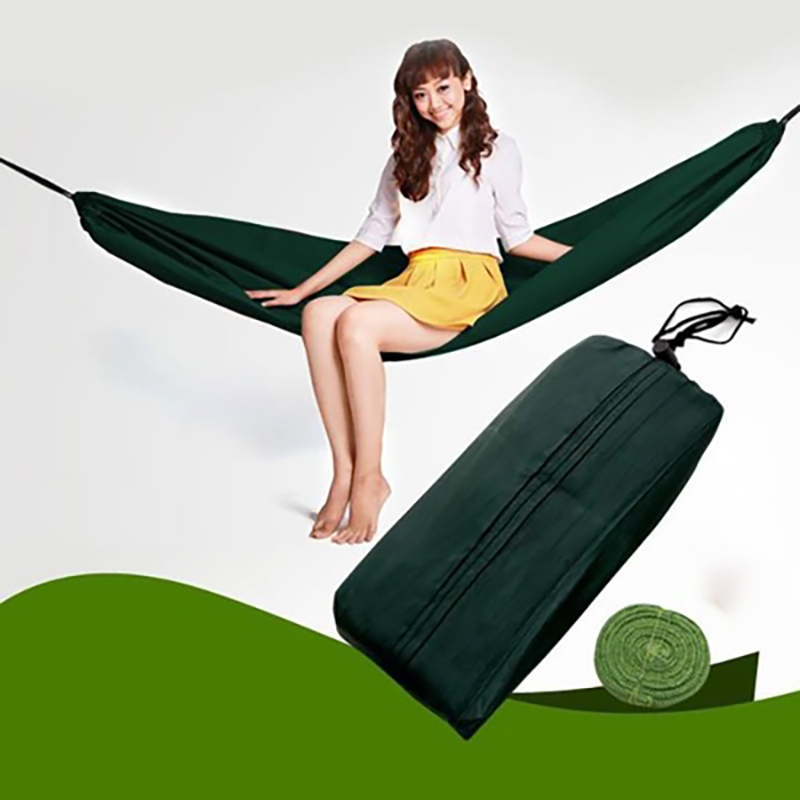 Võng dù cá sâu 2 lớp chất liệu mềm mỏng, mịn mát - Tặng kèm 5m dây BA1052