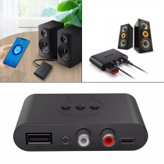 Thiết bị thu bluetooth tích hợp NFC cho loa và amply hỗ trợ cổng 3.5mm, AV, USB BA1058