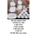 Bộ tô chén đĩa sứ 20 chi tiết Cotton Havest Season BA1112