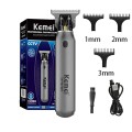 Tông đơ cắt tóc chấn viền pin trâu Kemei BA1119