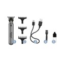 Tông đơ cắt tóc chấn viền pin trâu Kemei BA1119