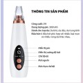 Máy hút mụn làm sạch mụn cám, bã nhờn sử dụng pin tiện lợi BA1123