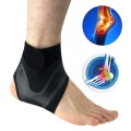 Băng quấn cổ chân đá bóng bảo vệ mắt cá chân BA1131, Chân phải - Size M: Phù hợp với size giày 32-36