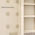 Kệ đựng gia vị, đồ dùng bếp 4 tầng treo tường tiện dụng BA1129